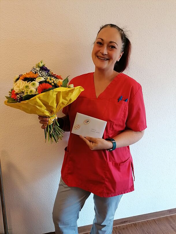 Erfolgreiche Absolventin Sabrina Brosch Bertel